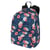 Sac à dos - 1 compartiment - Fleurs hibiscus - Kanabeach - Collège - 32x24x43cm