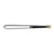 Pinceau pour pochoirs, rond, poils 8 mm, 1 pce