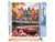Peinture par Numéro Figured'Art - Vue du Canal à Amsterdam - Kit de Loisir Créatif DIY Numéro d'Art Complet - 40x50cm toile roulée + châssis en bois à monter