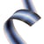 Sangle à rayures / stripes bleu 40mm au mètre