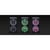 Enceinte sans fil Muse Party Box noir bois bluetooth