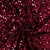 Tissu Velours Soraya à sequins uni  Rouge
