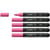 Lot de 5 marqueurs peinture acrylique pointe moyenne - STABILO FREE T300 - Rose