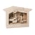 Crèche DIY en bois à monter soi-même 24 x 24 x 6,3 cm