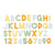 Matrice de découpe Sizzix Bigz XL Alphabet Chunky par Emily Tootle - Métal