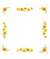 Kit de nappe au point de croix - Tournesol - 80 x 80 cm - Trimits Blanc