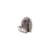 Lapin Leo gris prestige 38 cm - Kaloo - Rose