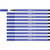 10 feutres de dessin STABILO Pen 68 - pointe moyenne - Bleu marine 32