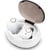Ecouteurs Bluetooth Sport Sans Fil Avec Annulation De Bruit Et Boîtier De Charge Blanc YONIS