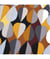Tissu coton enduit Disco de 160 cm de largeur Jaune vendu par 50 cm