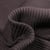 Tissu Bord côte Côtelé uni épais 3/3 Noir