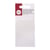 Demi-perles en plastique, autocollants, 3 mm, 120 pces, blanc