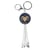 YELLO KOKO Câble USB 3-en-1 Micro-USB / USB-C / Lightning design Porte-Clés Bélier Blanc