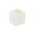 Photophore en Cristal de Sel Blanc Cube - Omsaé