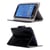 Housse Universelle Simili Peau Crocodile Tablette 7 Pouces Rabat Pression Noir YONIS
