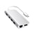 Satechi Hub USB-C Multiport USB 3.0 Power Delivery 49W HDMI 4K et Lecteur SD Argent