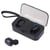 Ecouteurs Bluetooth 5.0 Sans Fil Stéréo Avec Boîtier De Charge Noir Noir YONIS