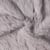 Tissu Fausse fourrure  poils long Flora sur fond Gris pierre