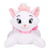 Peluche disney les aristochats chat blanc marie 20 cm - doudou licence collection