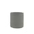 Pot à bougie en béton gris 400 ml