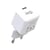 Jaym Chargeur Secteur USB-C 30W avec Technologie Power Delivery / PPS Rapide Blanc