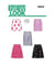 Patron New Look 6843 Jupe taille n°FR 36-46