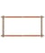 Cadre Rotatif pour Tapisserie à Clipser – 53,3 x 30,4 cm - Milward Marron