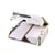 Apli 115498 - Etiquettes blanches affranchissement 140mm x 40mm - 2 front