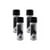 Lot de 4 sprays de peinture - noir mat - Amt