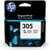Cartouche d'encre  305 authentique tricolore (3YM60AE) pour  DeskJet 2300/2710/2720/Plus4100,  Envy 6000/Pro 6400