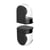 Mini Enceinte Bluetooth 3D Stéréo Magnétique Sans Fil HiFi Transparente Pour Maison YONIS