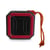 Mini Enceinte Bluetooth Avec Lanière: Autonomie 7H Charge 4H Puissance 3W Bluetooth 5.0 Rouge YONIS
