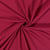 Tissu Jersey Coton uni Lie de vin