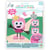 Personnage et 2 cubes lumineux Glo Pals