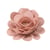 Broche fleur 8,5cm rose