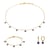 Collier, bracelet et boucles d'oreilles Gemia en pierres Lapis-lazuli - Sloya