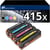 415X - Pack 4 toners HP 415X compatibles M479fdw M479dw M454dw M454dn - 123CONSOMMABLES