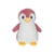Gipsy Toys Pingouin en peluche rose câlin 18 cm