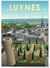 Affiche ville Luynes | A3 : 29,7x42cm
