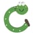 Lettre en bois - enfants FSC Mix Credit, 4,5x5,5cm, C