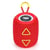 Enceinte Bluetooth Portable TWS LED Lumineuse Stéréo Subwoofer Avec Micro Intégré Rouge YONIS