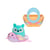 Squishville Mini Squishmallows - Peluche Accessoires Set Pool Party 5 cm