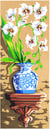 Canevas antique Orchidée 25x60cm