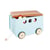 Coffre a jouets a roulettes Jim Menthe