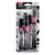 Lot de 5 feutres textiles permanents pointe brosse - Tulip - Noir