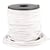 Bobine 35m cordelière aspect cuir 2mm blanc