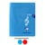 Cahier - Musique - Chant - 17x22 cm - 48 pages - Polypro - Grands carreaux - Portées