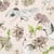 Lot de 4 serviettes en papier découpage collage 33 cm OISEAU CHINOIS FOND BEIGE
