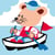 LUC - Kit canevas Soudan Cap au sud 25x25 cm