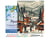 Peinture par Numéro Figured'Art avec Cadre - Marché de Noël dans la Vallée - Kit de Loisir Créatif DIY Numéro d'Art Complet - 40x50cm toile tendue sur châssis
